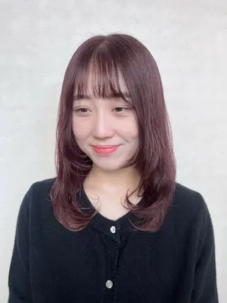 ロング 北島 遥香🫧インナ ー /ベージュカラーのヘアスタイル