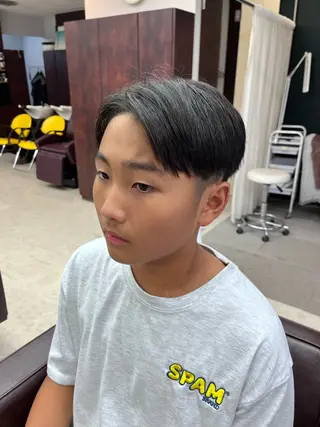 ショート メンズ キッズ 産休の為お休みです! 小島凜のヘアスタイル