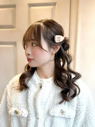 ヘアアレンジ ヘアメイク美容師 🦋サカモトレナ🦋のヘアスタイル