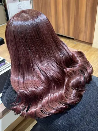 ミディアム 縮毛矯正/ 艶髪♡/AYAKAのヘアスタイル