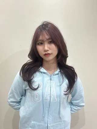 ロング hiyori🎀 トレンドレイヤーのヘアスタイル