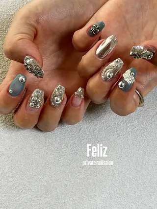 ネイル Feliz 楽しいネイルサロンのネイルデザイン