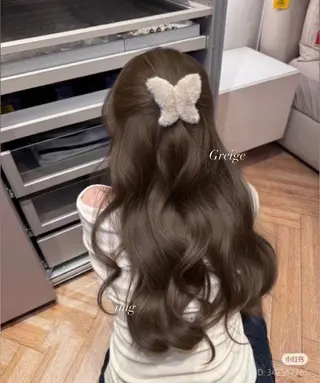 ロング 🤍韓国艶ワンホン ヘアMAYU🤍のヘアスタイル