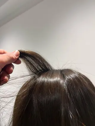 カラー 佐藤 嶺のヘアスタイル
