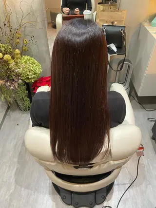 ロング パーソナルカラー lapiax阿部のヘアスタイル