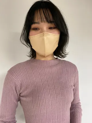ミディアム KOOKI スティードトーキョーのヘアスタイル