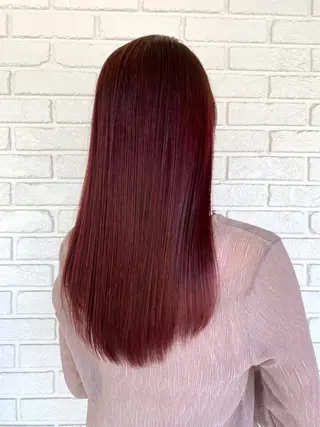 ロング カラー 【寺田町】ソリハシ アキラのヘアスタイル