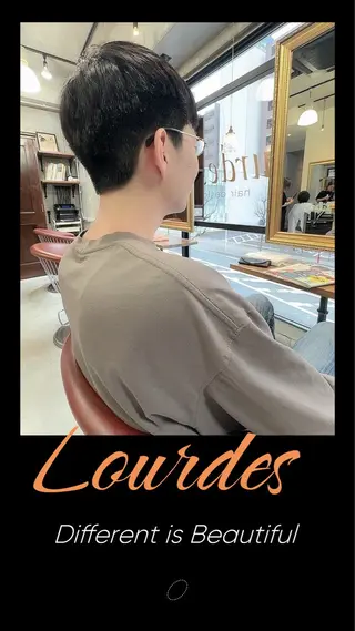 メンズ オーナースタイリスト 佐藤のヘアスタイル