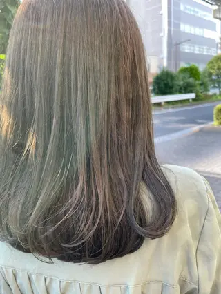 ミディアム カラー 🦋NAKAMURA 🦋のヘアスタイル