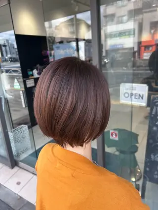 ショート 笠原未稀/カット・ ブリーチ無しカラーのヘアスタイル