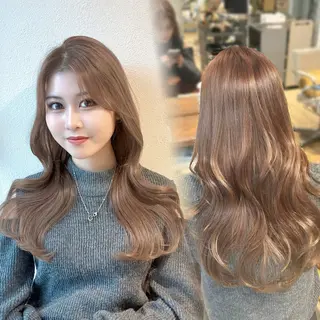 ロング カラー 髪質改善🍯/透明感 カラー/MANARUのヘアスタイル
