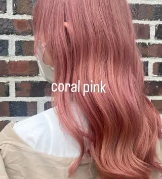 ロング カラー ヘアアレンジ カラー💞ᩚ髪質改善 臼井暖音のヘアスタイル