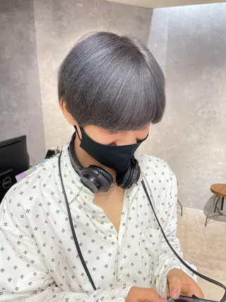 メンズ Cielro/ダブル カラー/西田咲希のヘアスタイル