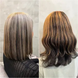 ミディアム 【ピンク/韓国ヘア/ ヘアセット】亜海のヘアスタイル