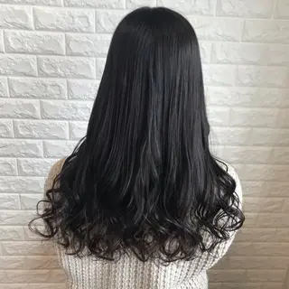 ロング 烏丸韓国ヘア🇰🇷 ayaka🎀のヘアスタイル
