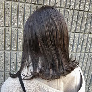 ミディアム カラー ノンダメージ髪質改善 カラー💎/KURAのヘアスタイル