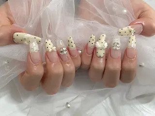 ネイル ＿WHITE+南海難波店所属・_WHITE+ 南海難波店のネイルデザイン