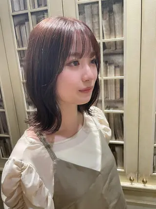 セミロング 💗BASSA 東久留米店💗のヘアスタイル