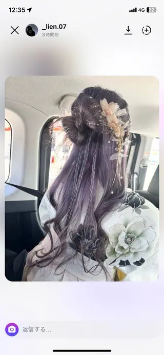 ヘアアレンジ 池田 恭介のヘアスタイル