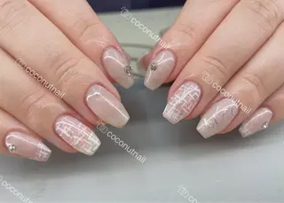 ネイル 神田 ココナッツのネイルデザイン
