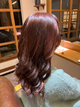 カラー 木元 恵実のヘアスタイル