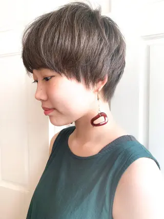 ショート ショート✨ボブ✨代表 新田見美仁のヘアスタイル