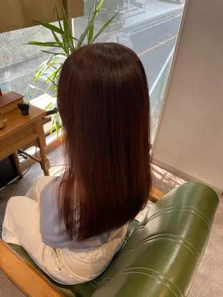 セミロング 美髪 透明感カラーSotaのヘアスタイル