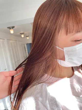 ロング カラー お洒落ベージュ🤎 代官山shibukiのヘアスタイル