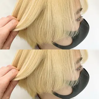 ショート カラー ハイトーン特化 川井優汰のヘアスタイル