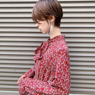ショート ショート特化美容師 大阪京橋　大本　渉のヘアスタイル