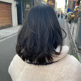 ミディアム かりん 🤍のヘアスタイル