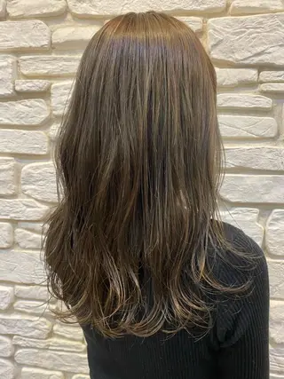 ロング カラー ヘアアレンジ 溝口 ひなこのマツエク・マツパデザイン