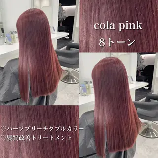 カラー 🤍ブリーチなし ブラウンhimi🤍のヘアスタイル