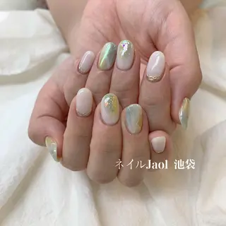 ミディアム nail jaol池袋店所属・ネイルJaol 池袋のネイルデザイン