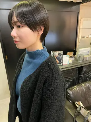 ショート カラー ショート・ボブ ・ウルフ✂︎IMAIのヘアスタイル
