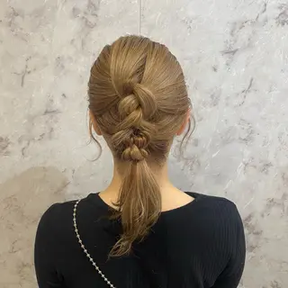 ヘアアレンジ 柳原 沙耶のヘアスタイル