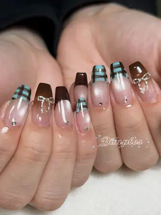 ネイル dimples yuki🎀 ꒷꒦♡のネイルデザイン