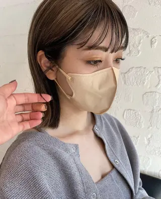 ミディアム カラー 柔らかいcolor 🌿harukaのヘアスタイル