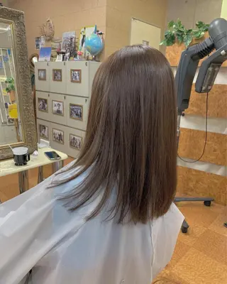 セミロング 似合わせ×扱いやすさ 特化/澁谷礼一のヘアスタイル