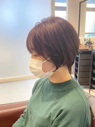 ショート ショートカット パーマ石井のヘアスタイル