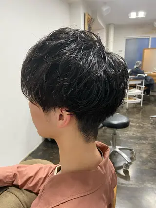 パーマ メンズ sato harunaのヘアスタイル