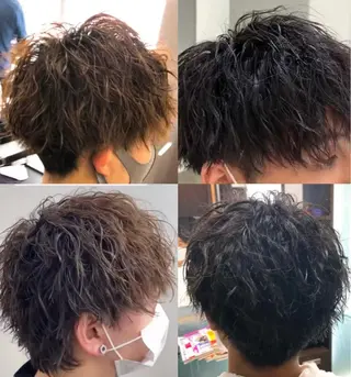 パーマ メンズ 高橋 竜也のヘアスタイル