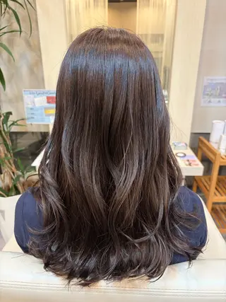 セミロング 山浦 貴恵のヘアスタイル