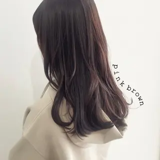 セミロング カラー お洒落パーマ/ 艶カラー/michiのヘアスタイル