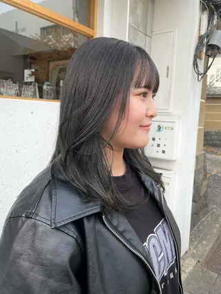 ミディアム ! Mireiのヘアスタイル