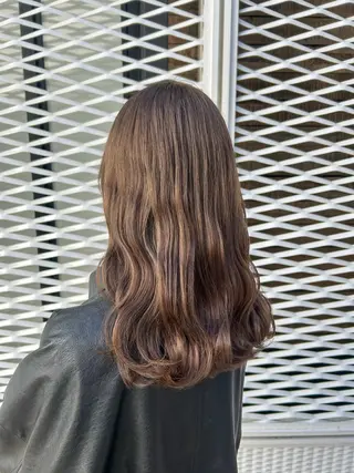 セミロング カラー ヘアアレンジ yuka .のヘアスタイル