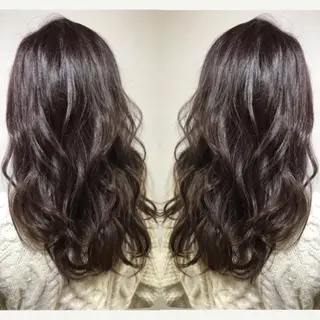 ロング カラー yui .のヘアスタイル