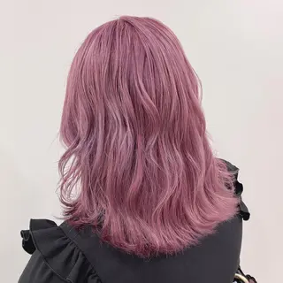 ミディアム カラー マンツーマン女性 美容師 奏のヘアスタイル