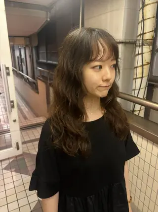 ロング パーマ kaito パーマ募集！🔵のヘアスタイル
