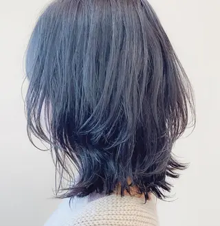 ミディアム カラー パーマ 大野 あさみのヘアスタイル